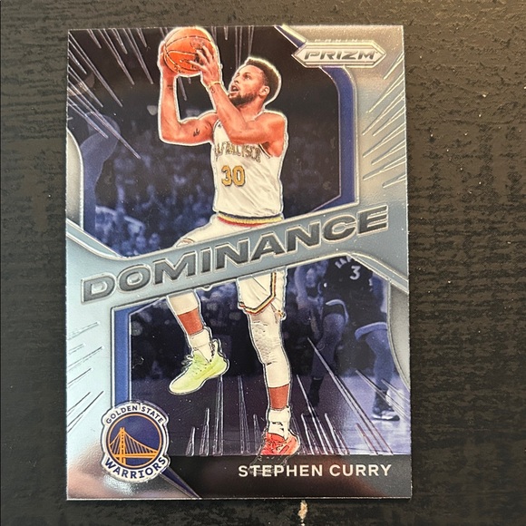 Panini Prizm Dominance Trading Card - Blue and Silver - Picture 1 of 2